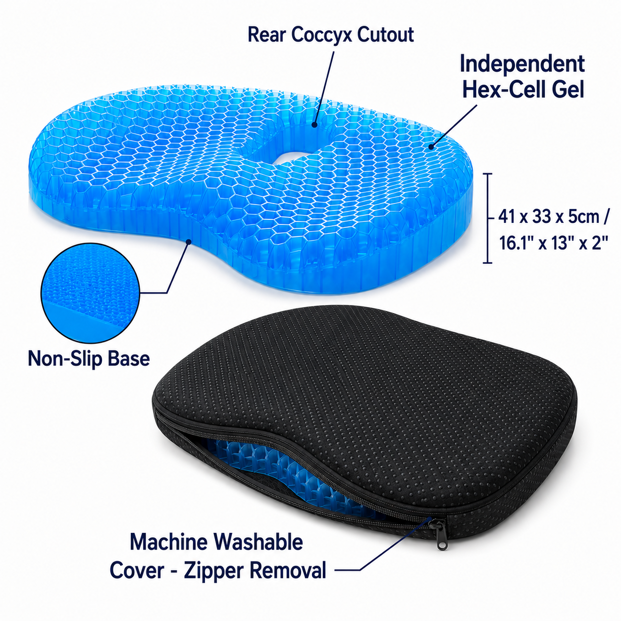 GelRest Honeycomb Cushion